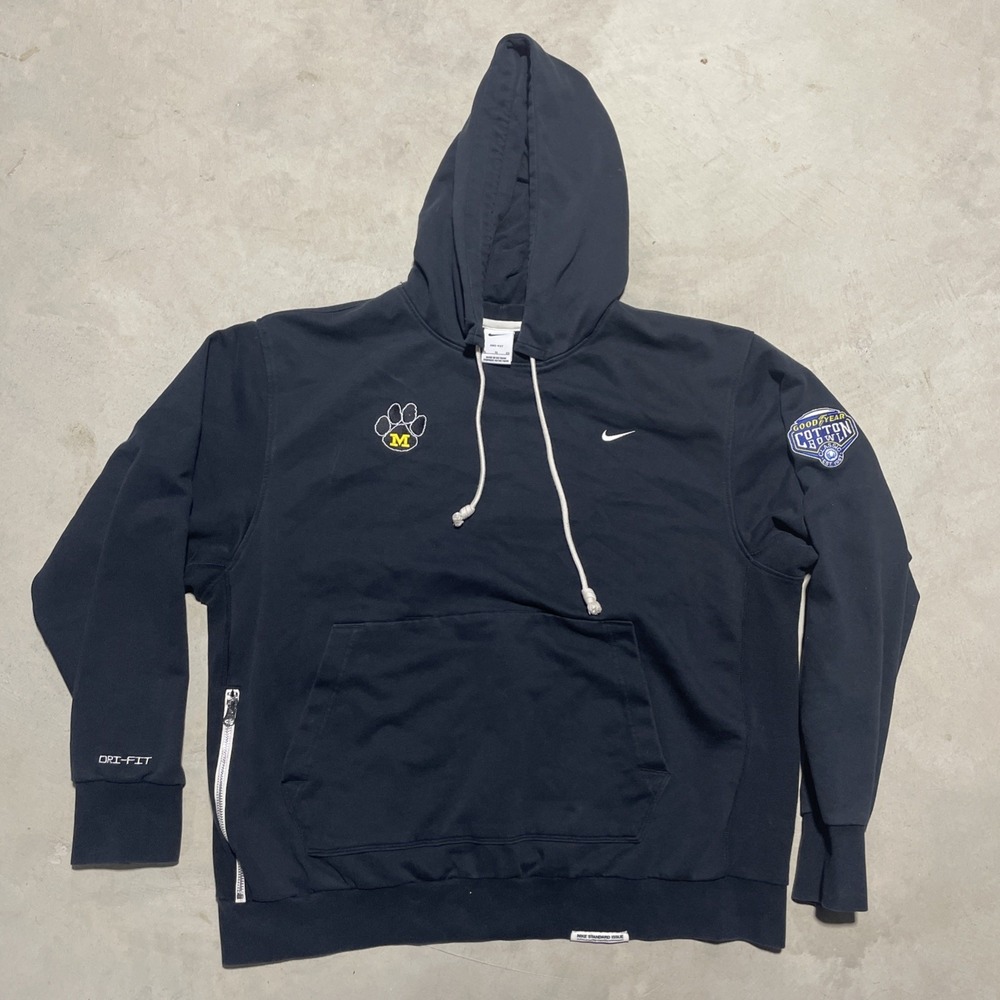 Nike Missouri Tigers Mizzou Black Hoodie Men's SZ XL Embroidered Cotton Bowl